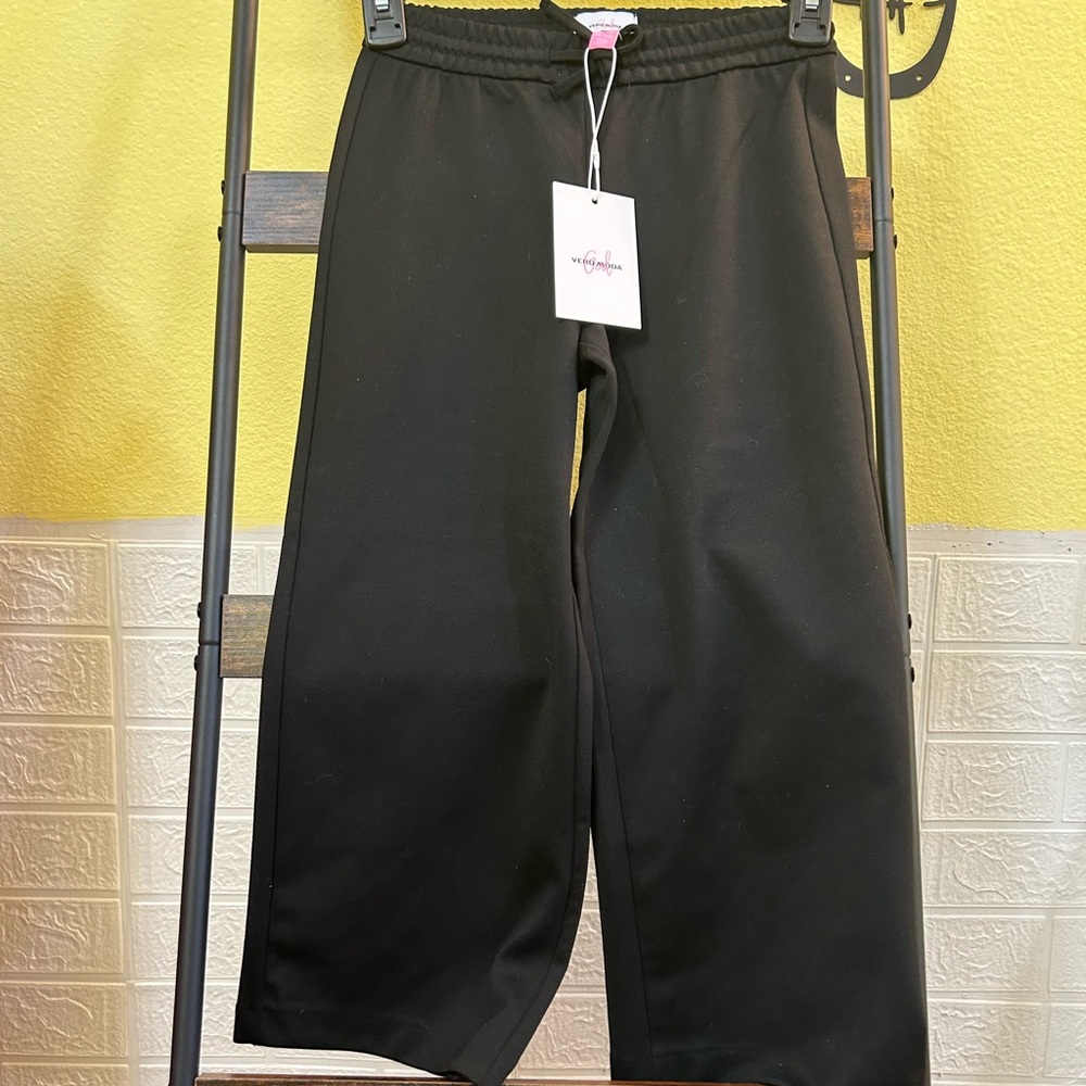 Vero Moda Charcoal Elastic Waist Pants